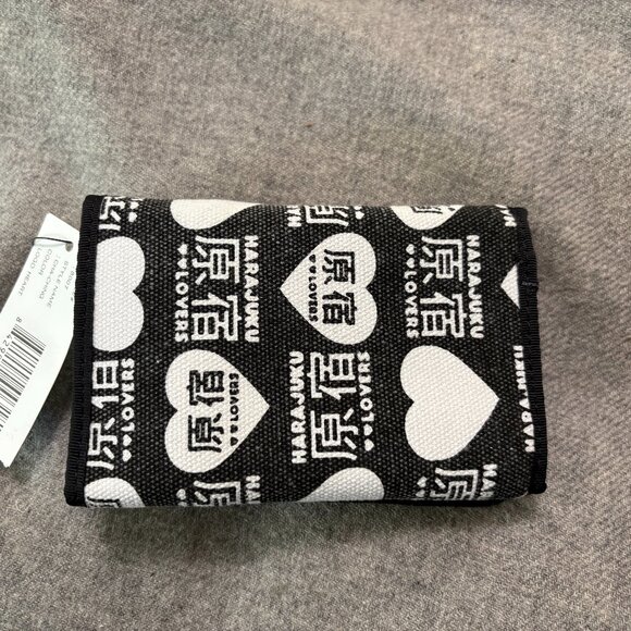 New Harajuku Lovers Y2K Cha-Ching Logo Heart Wallet - Picture 4 of 5
